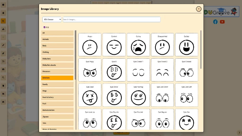 Classroom images, ready to use